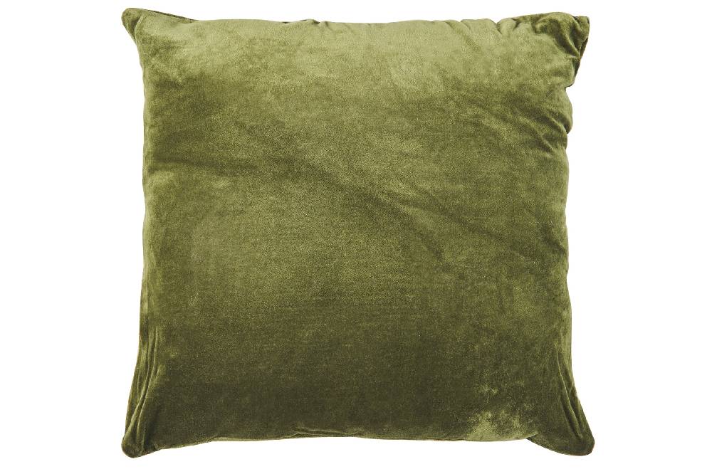 Novità Home Jamai - Cuscino Verde Con Decori Cotone Rilascio limitato