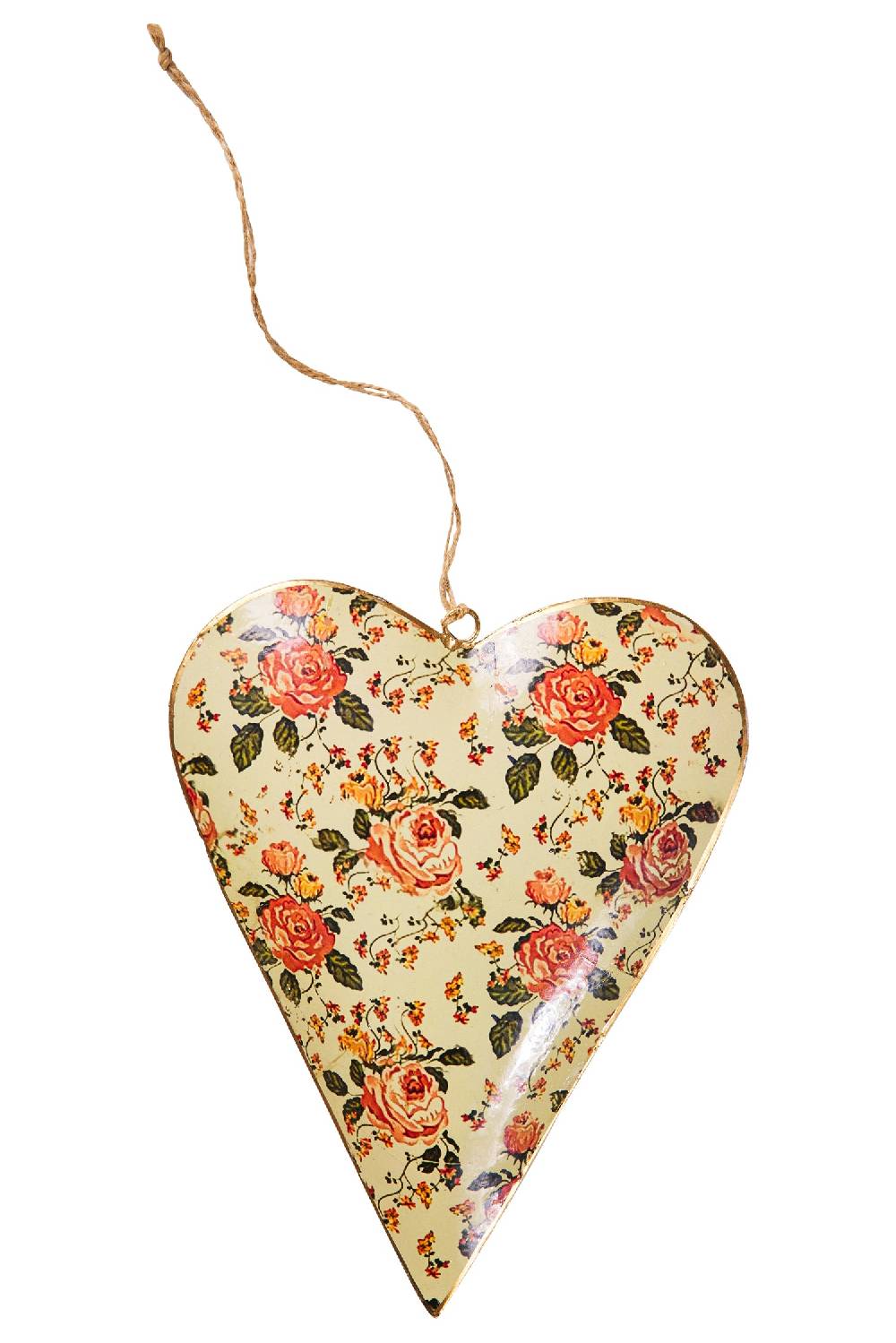 Novità Home Sweet - Cuore Ocra Con Fiori Ultimi tre giorni