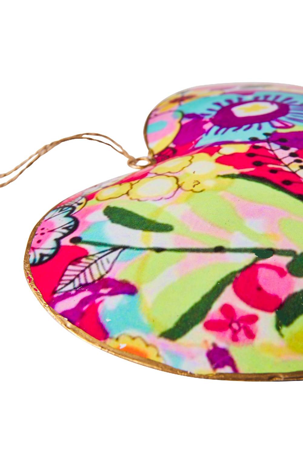 Novità Home Sweet - Cuore Da Appendere Fiorio Rosa Viola E Azzurri Latest stili