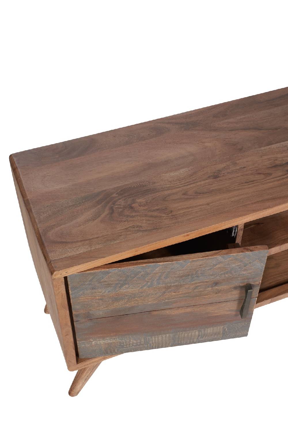 Novità Home Menphis - porta tv con due sportelli in legno Saldi