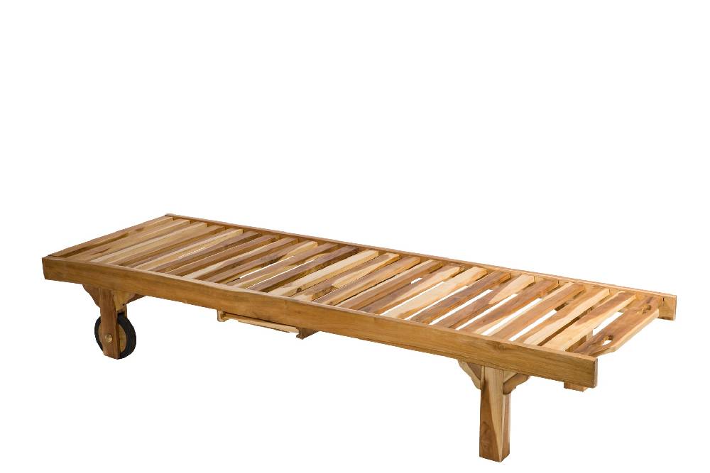 Novità Home Lettino prendisole in legno Bestseller