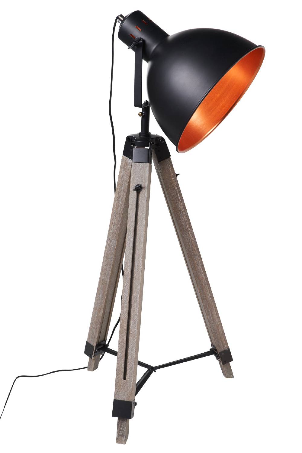 Novità Home Lampada regista da terra con faro color ottone Ultimo giorno