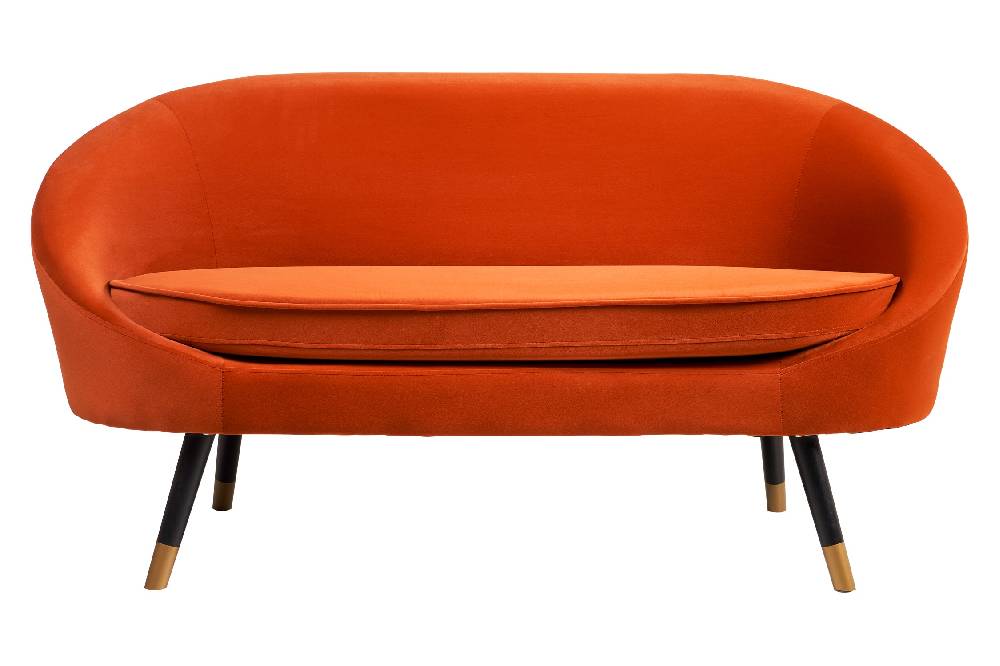 Novità Home Isadora - divano due posti rosso chili Solo un giorno rimasto