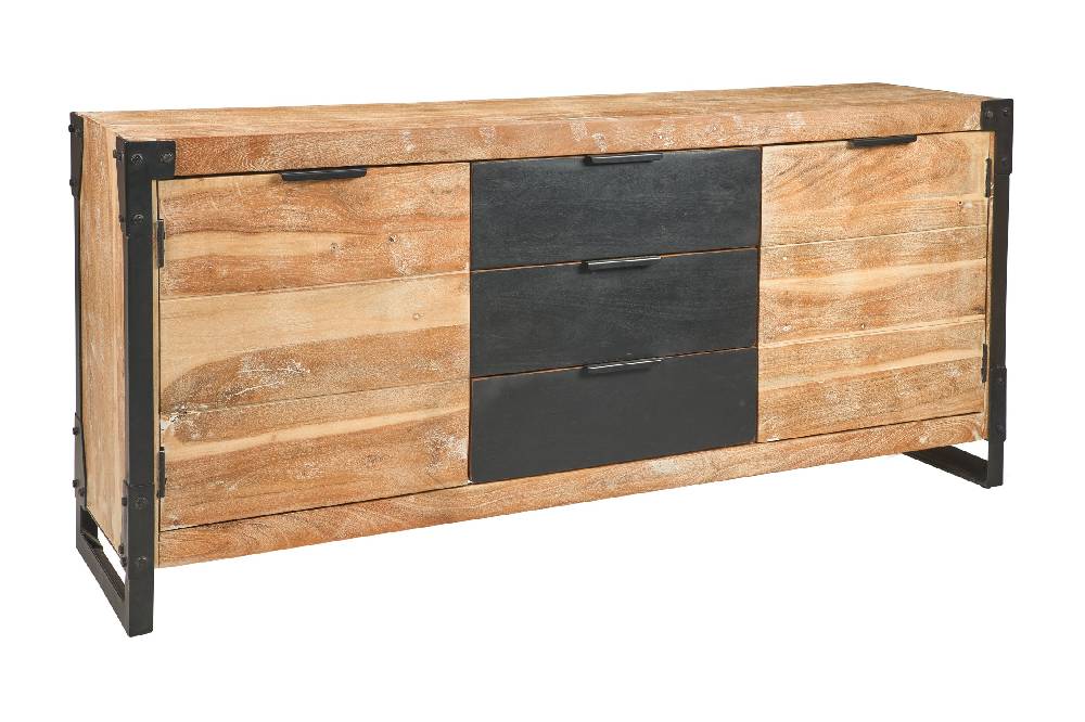 Novità Home Iron - credenza 3 cassetti Officina