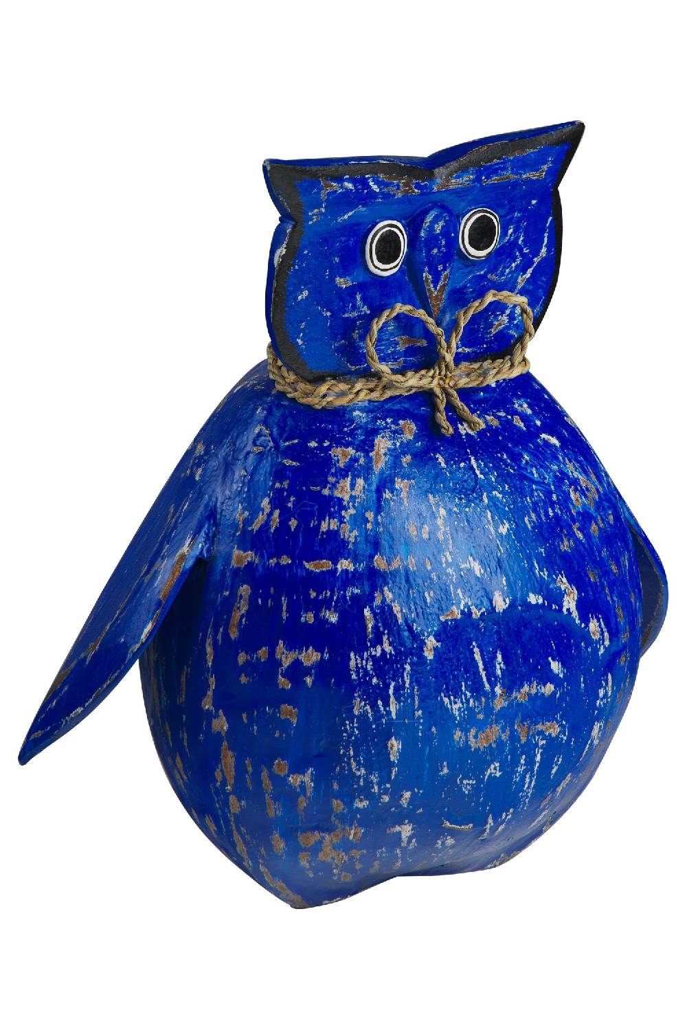 Novità Home Decor - Civetta Ali Aperte Cocco Blue Online