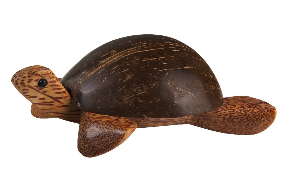 Novità Home Turtle - Porta Tea Light Carapace In Cocco Hotsell