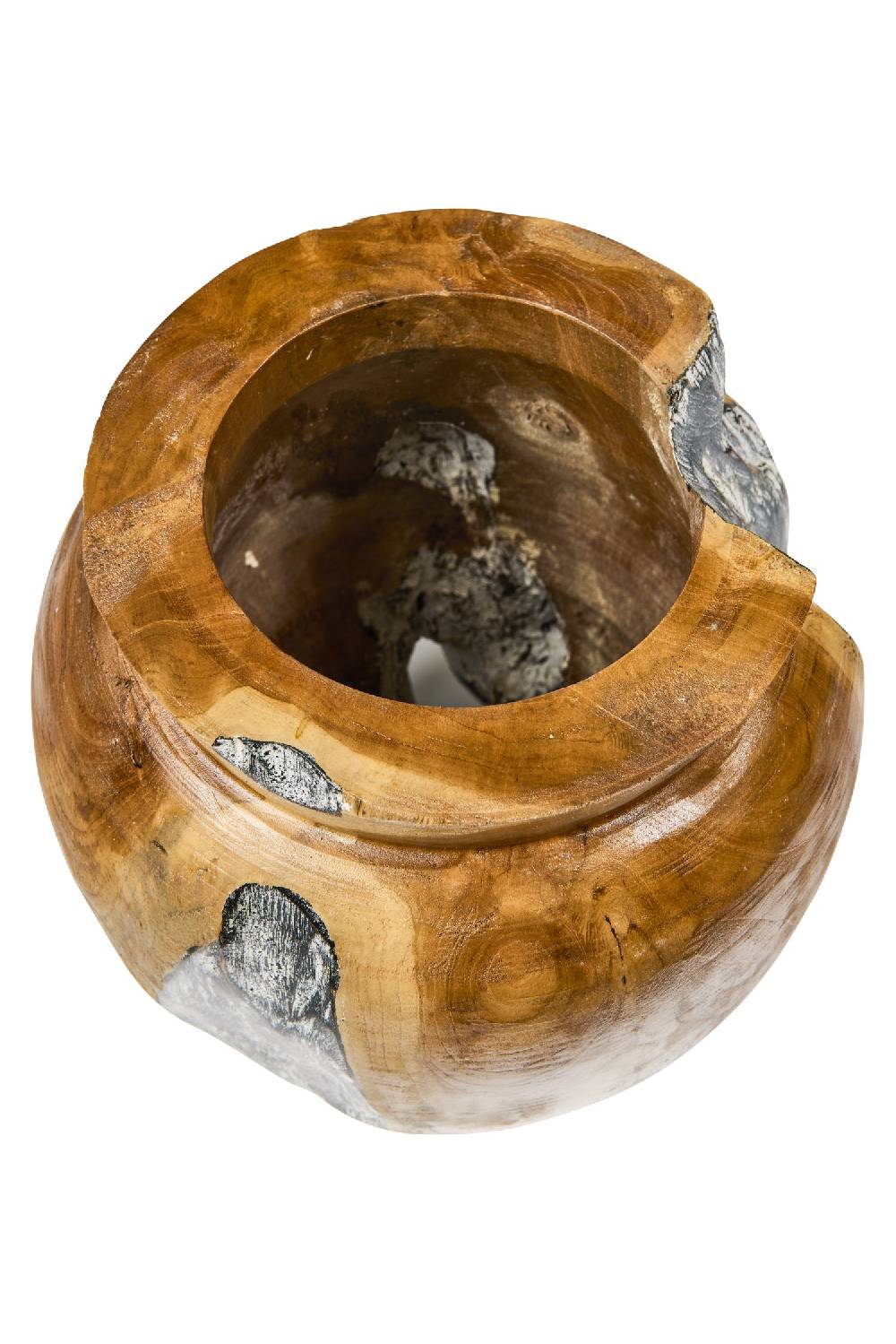 Novità Home Wood Art - Vaso Orcino Teak Negozio