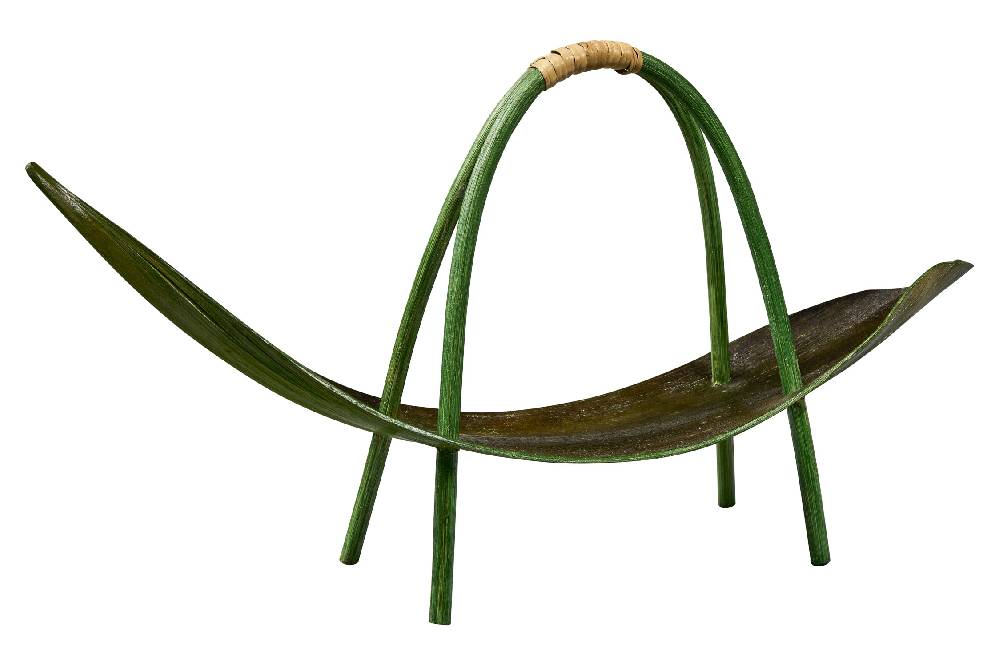 Novità Home Tray - Foglia Di Banano Con Manico Verde Moda