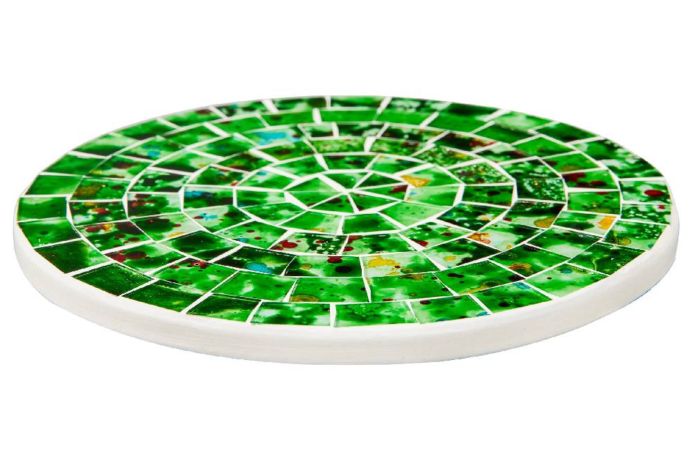 Novità Home Kitcken - Sottopentola Mosaico Tonalita Verde Prezzo di fabbrica