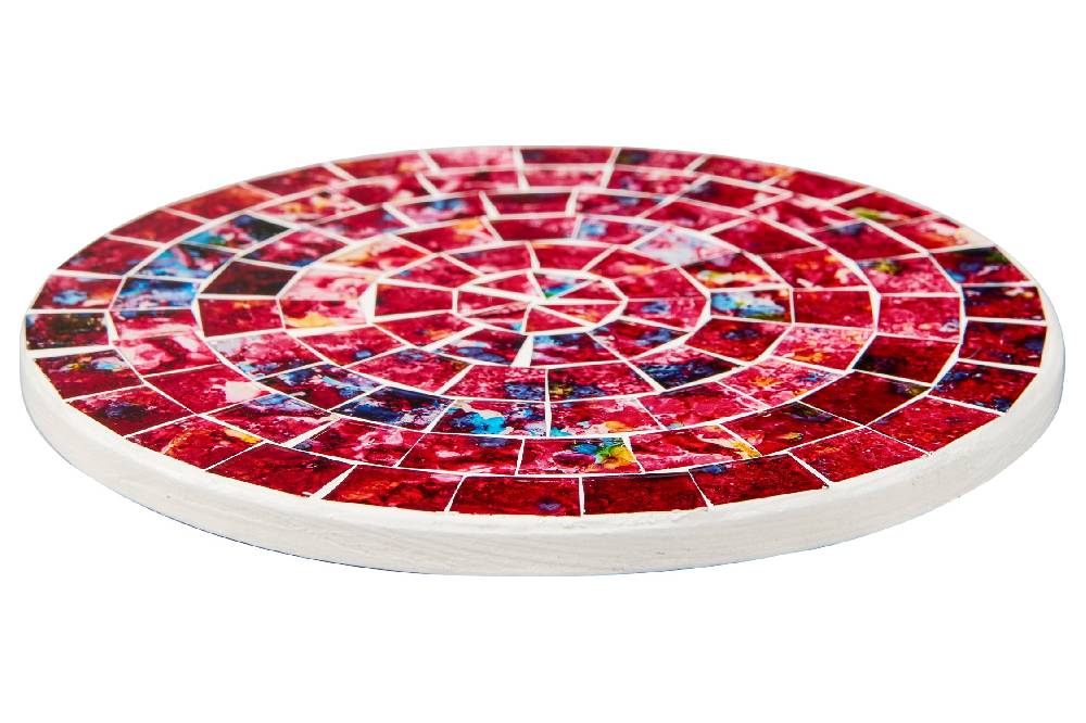 Novità Home Kitcken - Sottopentola Mosaico Tonalita Rosso Offerta speciale