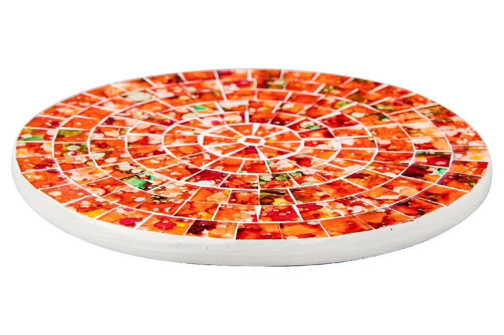 Novità Home Kitcken - Sottopentola Mosaico Tonalita Arancio Comprare a buon mercato