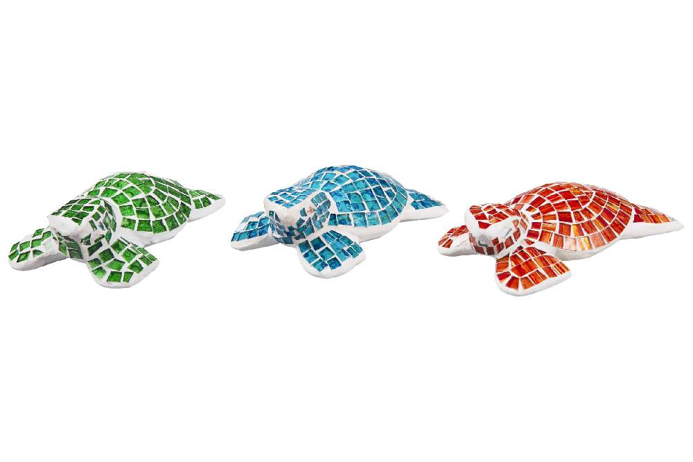 Novità Home Colour - Tartaruga Con Specchietti Azzurri Cyber Monday