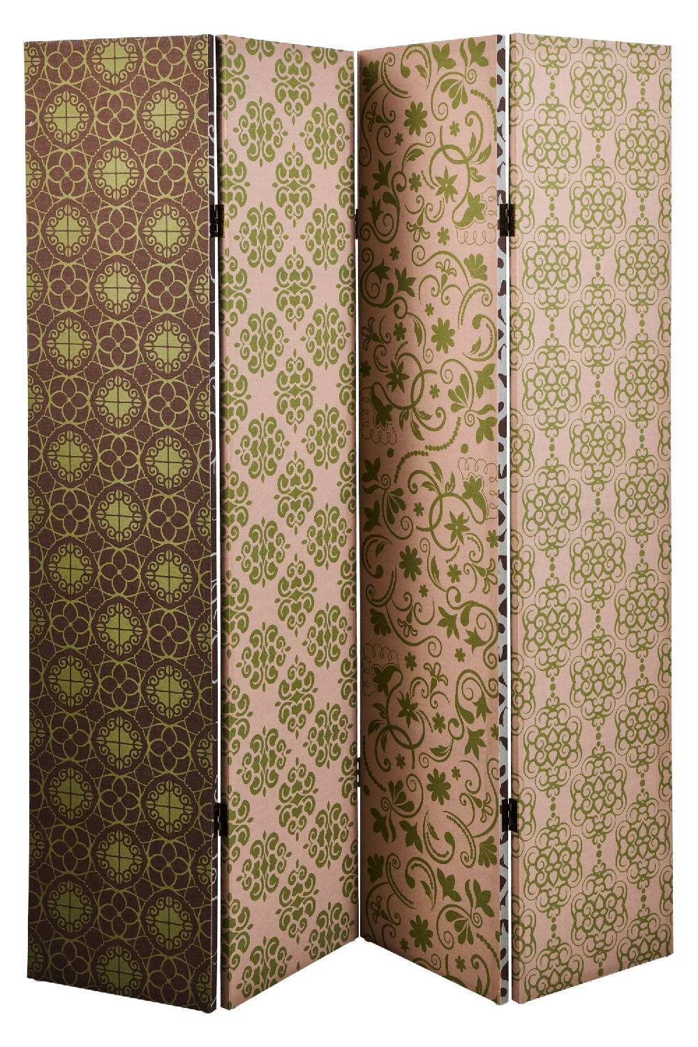 Novità Home Paravento - Stampa Barocco Fronte Retro 4 Ante Linen Offerte esclusive