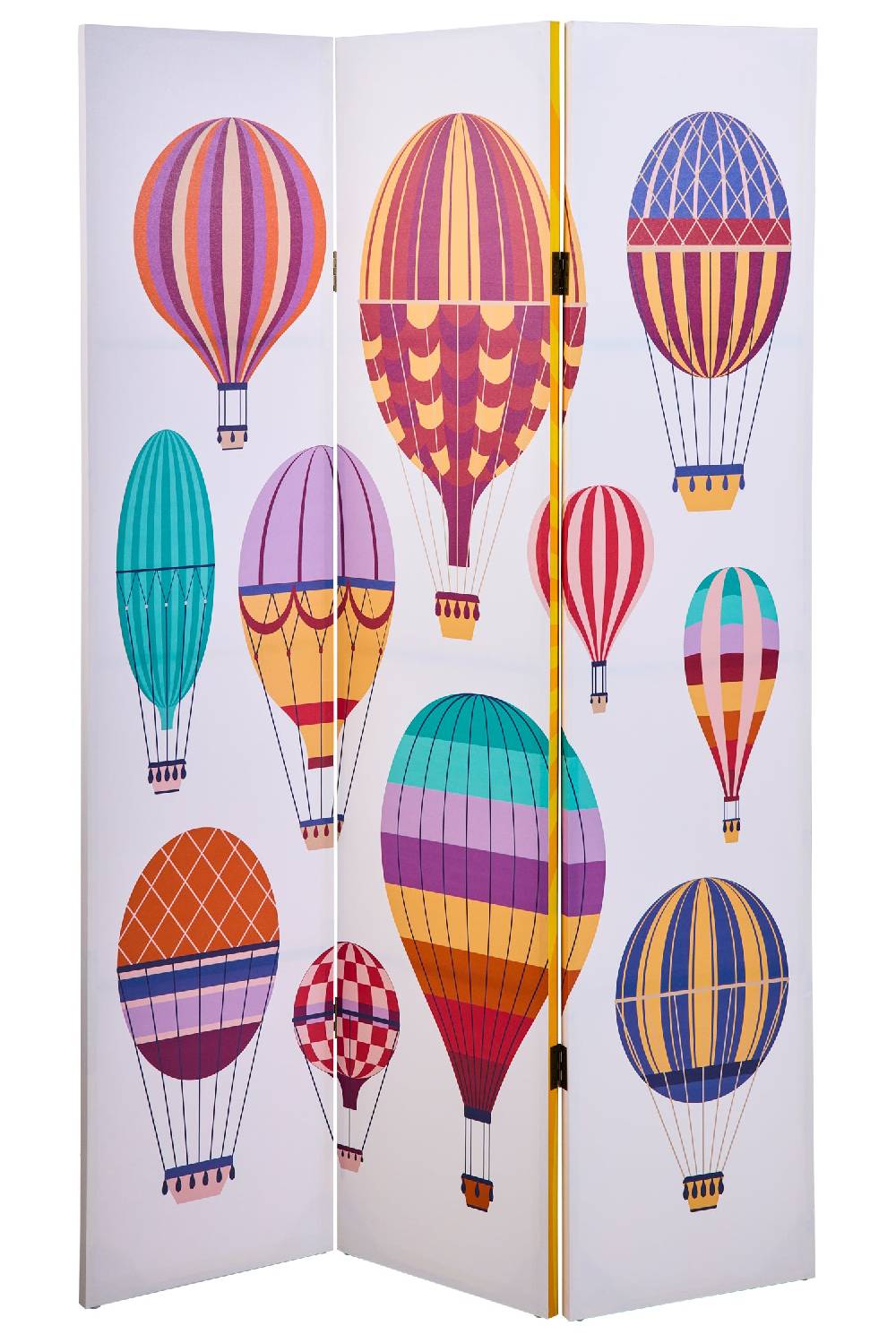 Novità Home Paravento - Mongolfiere Paraide Fronte Retro 3 Ante Canvas Lightning offer