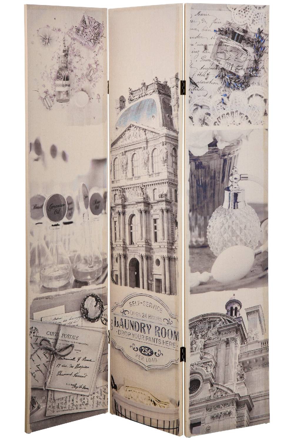 Novità Home Paravento - Laundry Room 3 Ante Linen Bestseller