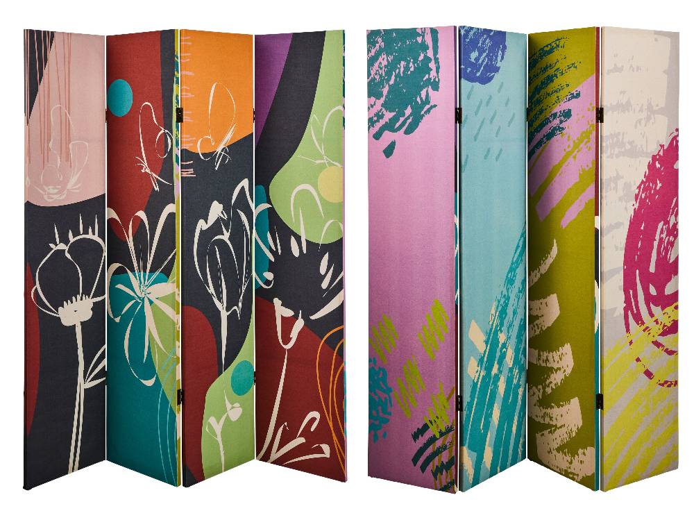 Novità Home Paravento - Day & Night 4 Ante Linen Comprane uno, ottenene uno gratis