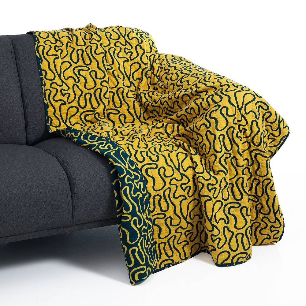 Oresteluchetta Plaid cotone DOUBLE LUXE Enormi sconti