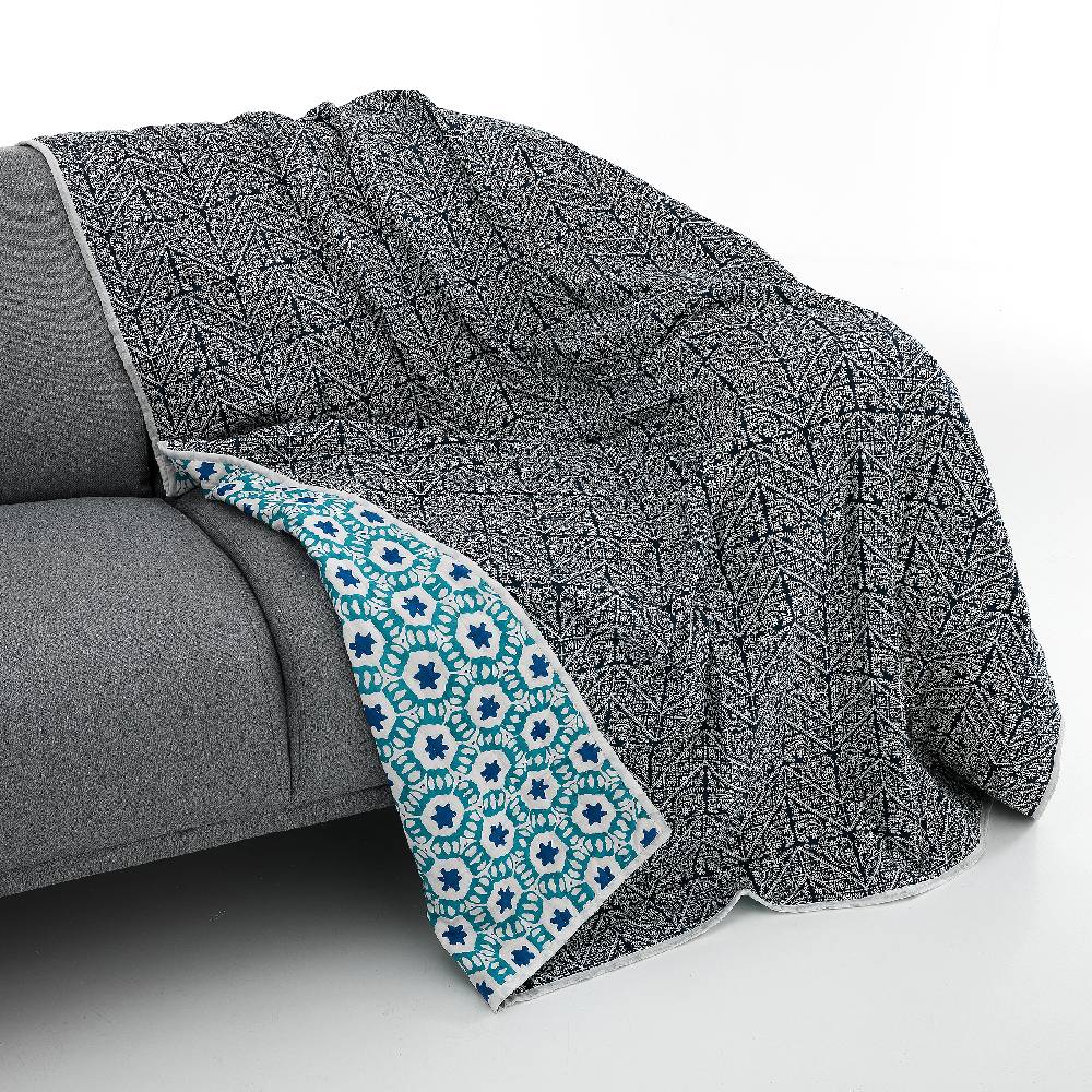 Oresteluchetta Plaid cotone DOUBLE SEA Negozio