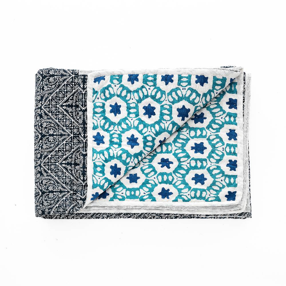 Oresteluchetta Plaid cotone DOUBLE SEA Negozio