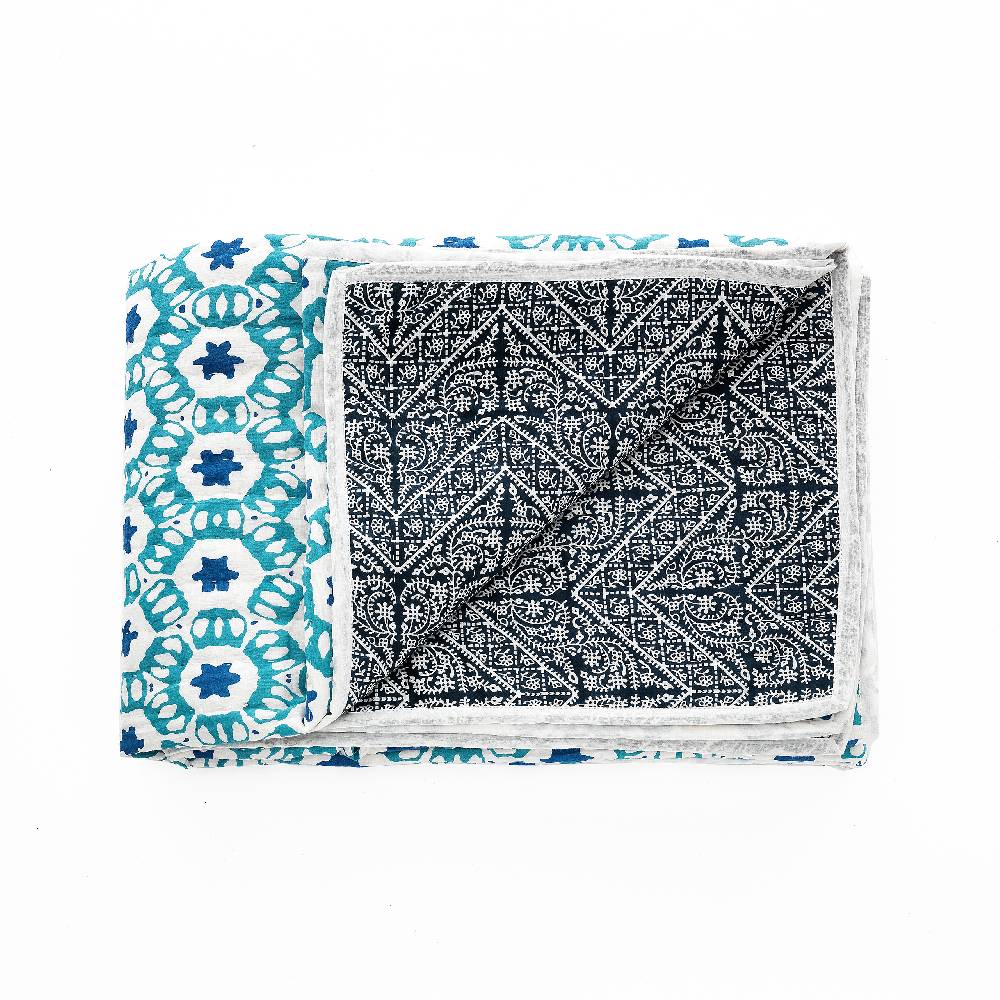 Oresteluchetta Plaid cotone DOUBLE SEA Negozio