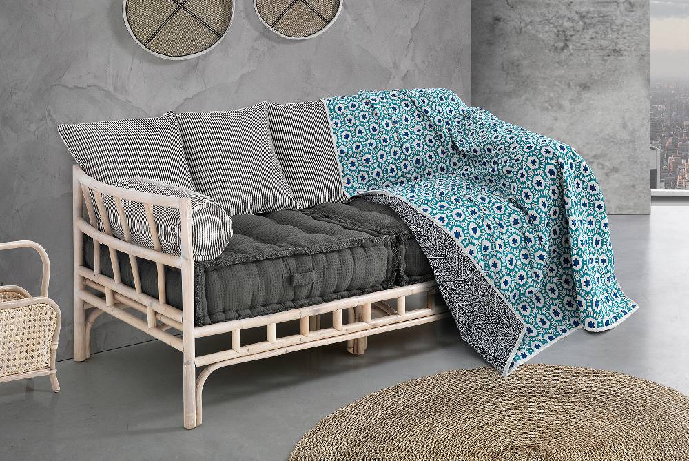 Oresteluchetta Plaid cotone DOUBLE SEA Negozio