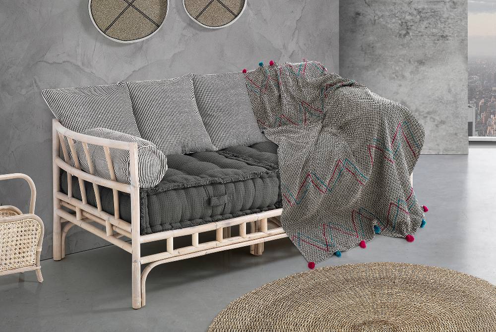 Oresteluchetta Plaid cotone ZIG-ZAG Italia