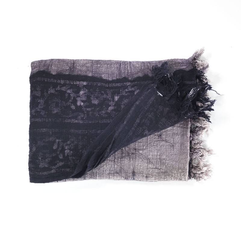 Oresteluchetta Coperta YANTRA BLACK/GREY Qualità
