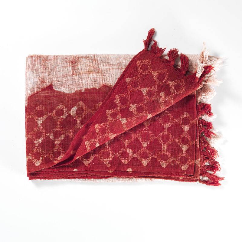 Oresteluchetta Coperta YANTRA RED/WHITE Promozione