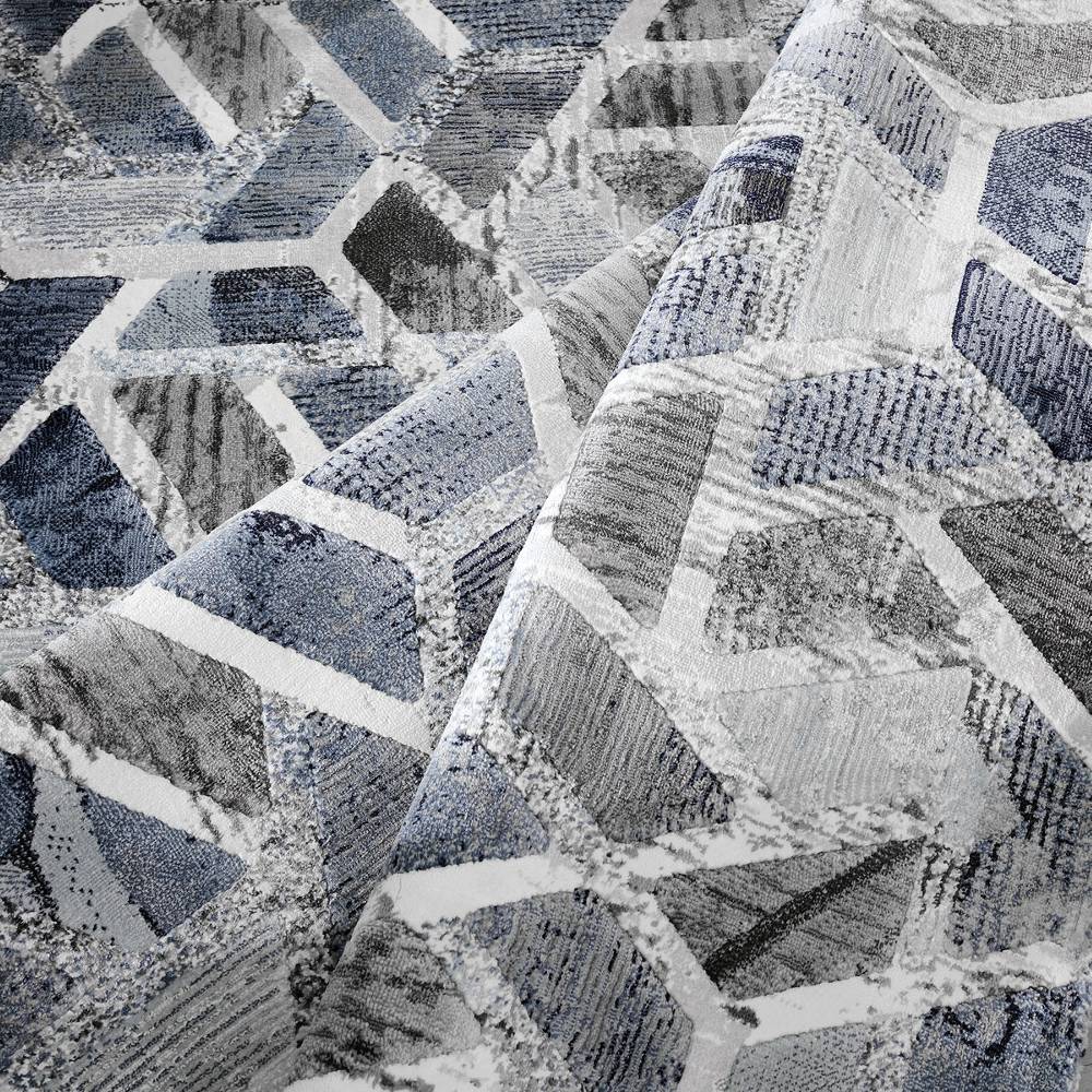 Oresteluchetta TAPPETO CORSIA SERIE HISA BLUE 02 Qualità