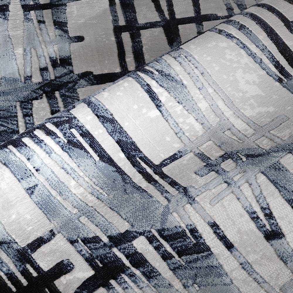 Oresteluchetta TAPPETO CORSIA SERIE HISA BLUE 06 Spedizione Gratuita