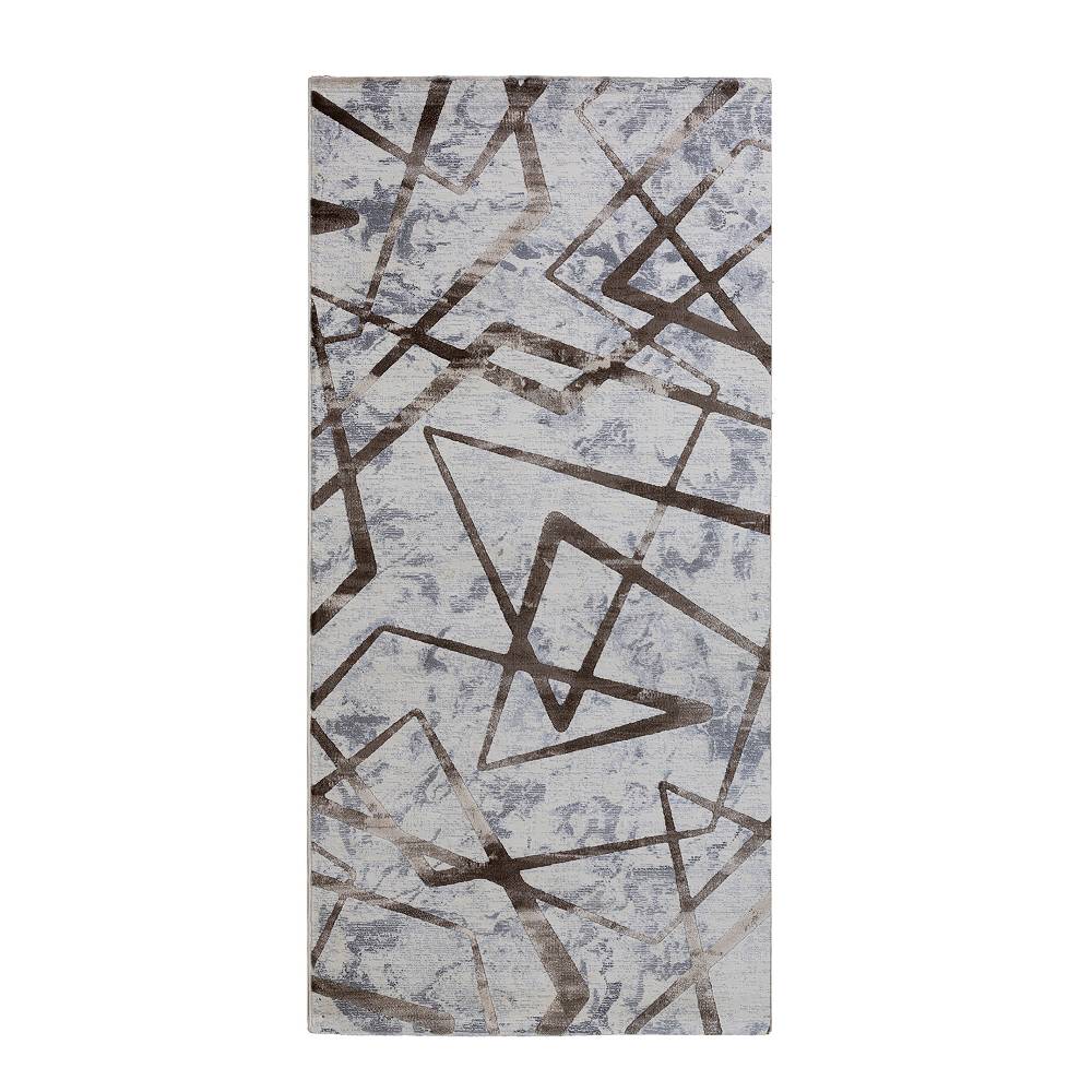Oresteluchetta TAPPETO CORSIA SERIE HISA BROWN 10 Consegna Veloce