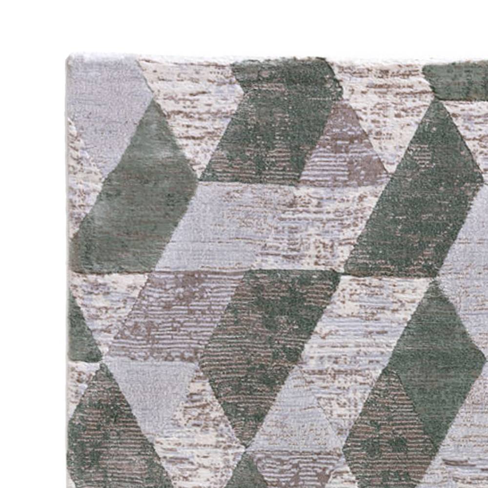 Oresteluchetta TAPPETO SERIE HISA GREEN 03 Presa