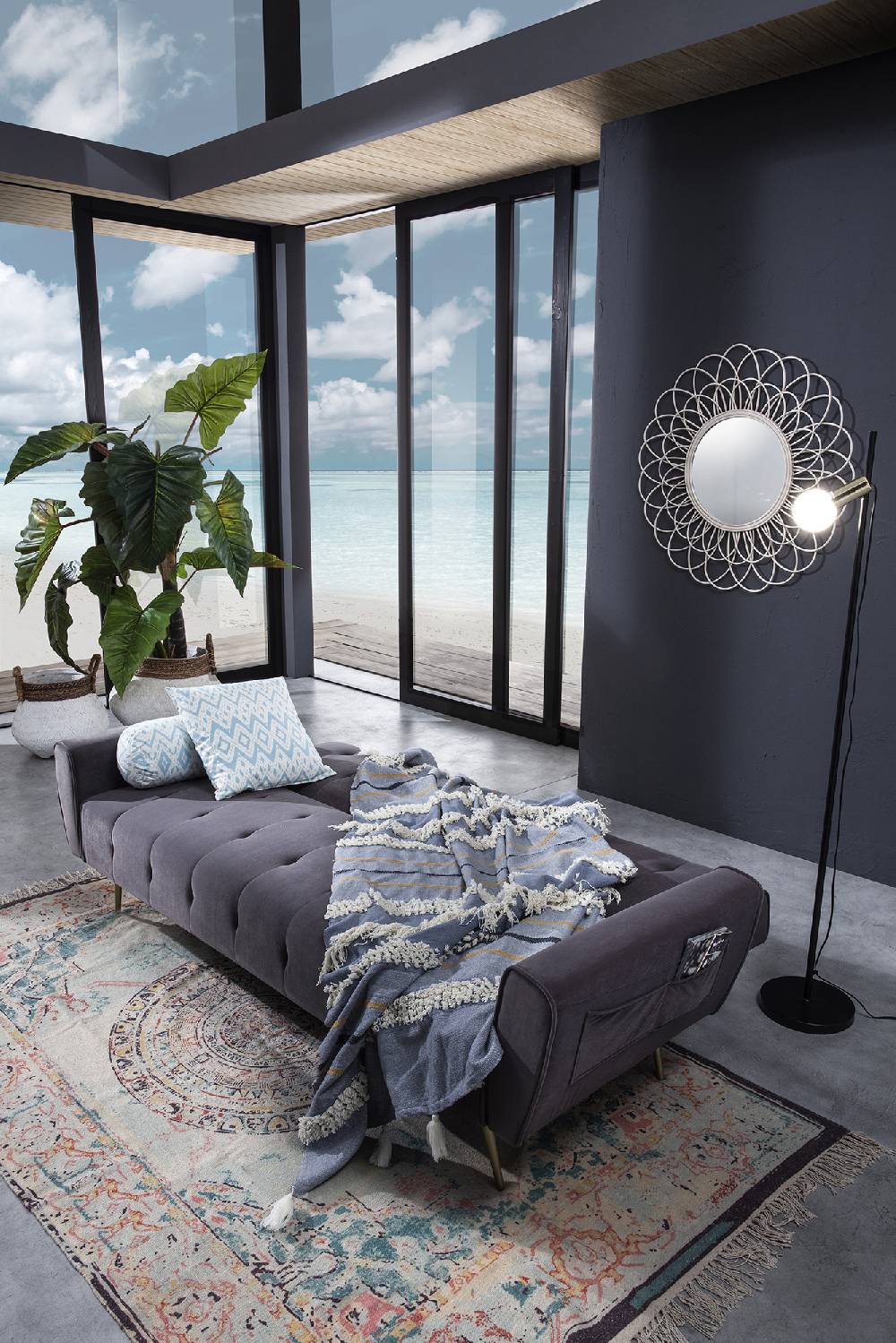 Oresteluchetta Cuscino IKAT MINT Pezzi Unici