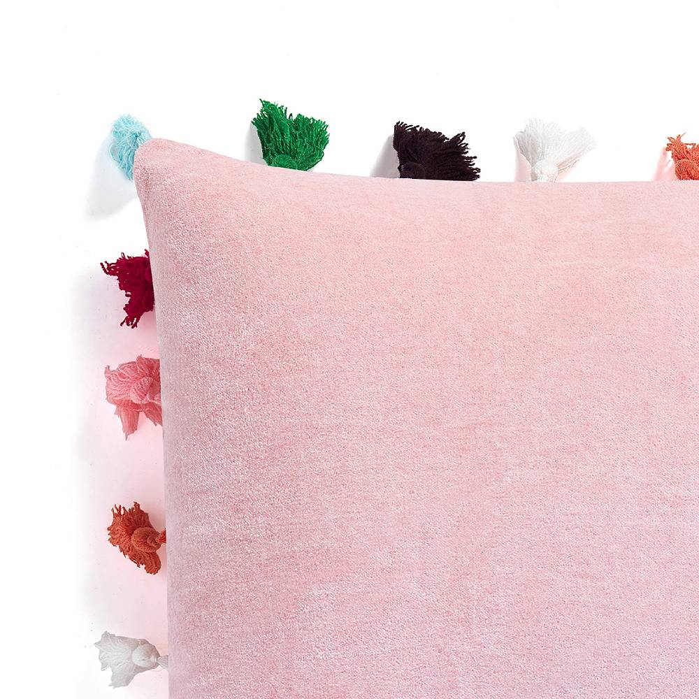 Oresteluchetta Cushion VELVET DECOR PINK Sconto