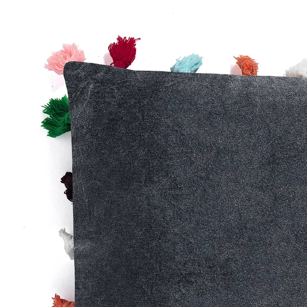 Oresteluchetta Cuscino VELVET DECOR GREY Economico