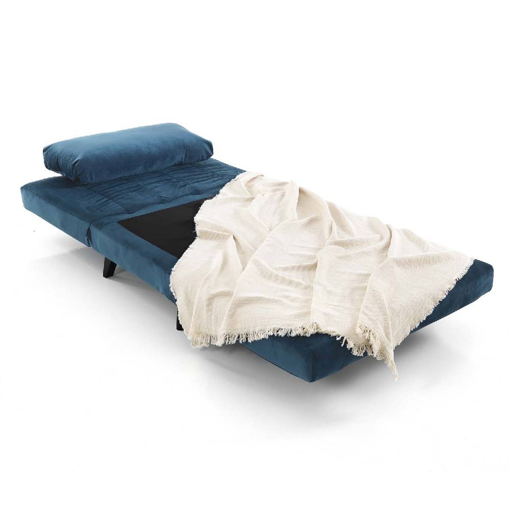 Oresteluchetta poltrona / letto TARRY BLU Vendita Economica