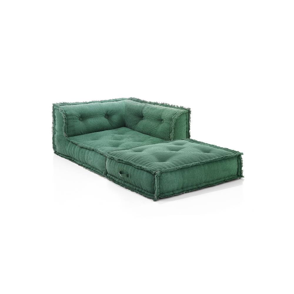 Oresteluchetta Poltrona/Chaise Longue YANTRA WAFFLE GREEN Composizione 46 Promozione Limitata