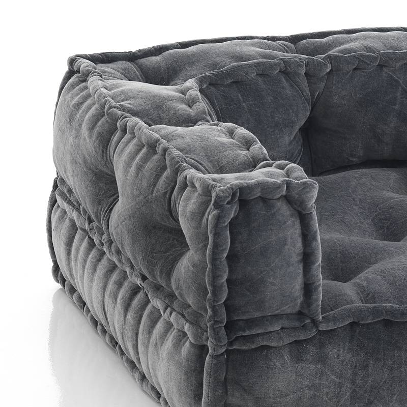 Oresteluchetta Poltrona VELLUTO YANTRA GREY Shopping Online
