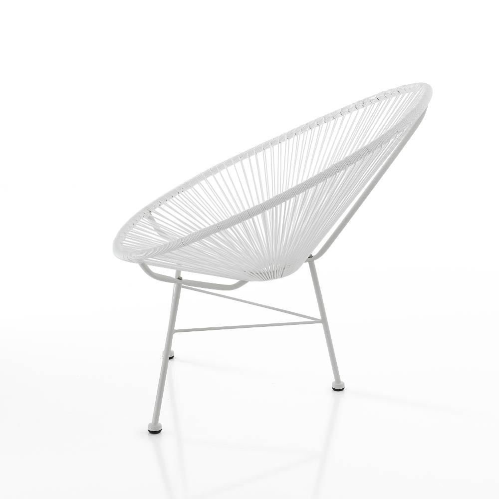 Oresteluchetta Poltrona da interno / esterno ARIZONA WHITE Liquidazione