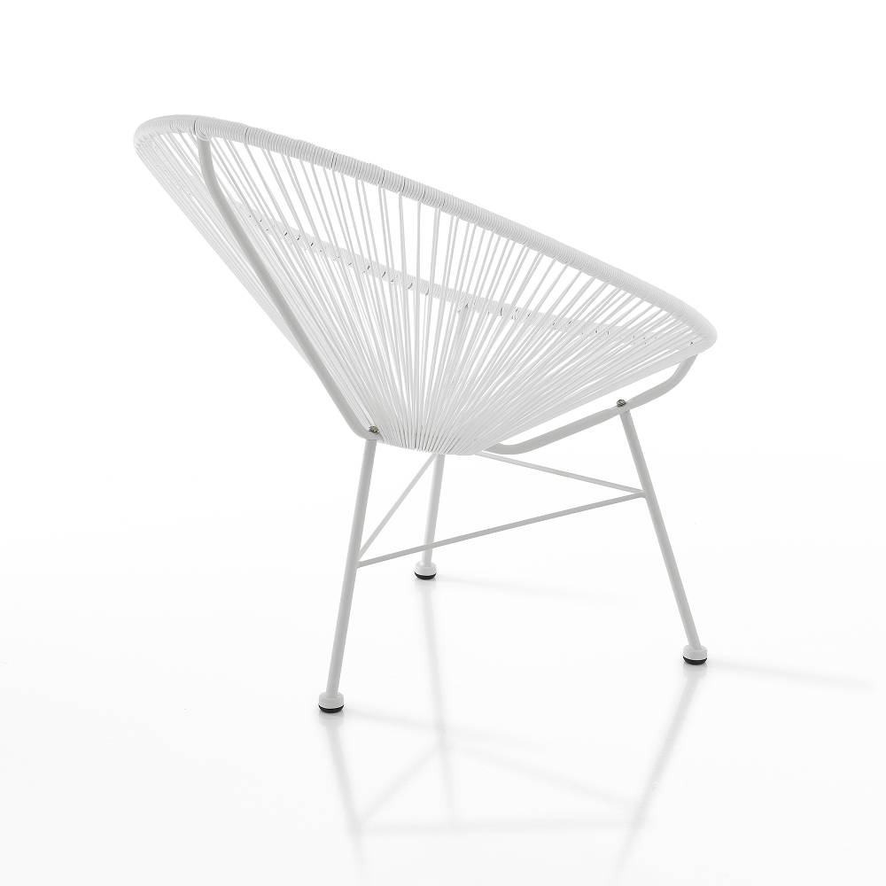 Oresteluchetta Poltrona da interno / esterno ARIZONA WHITE Liquidazione