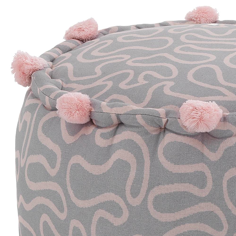 Oresteluchetta Pouf rotondo ROSE 50% di sconto con spedizione gratuita