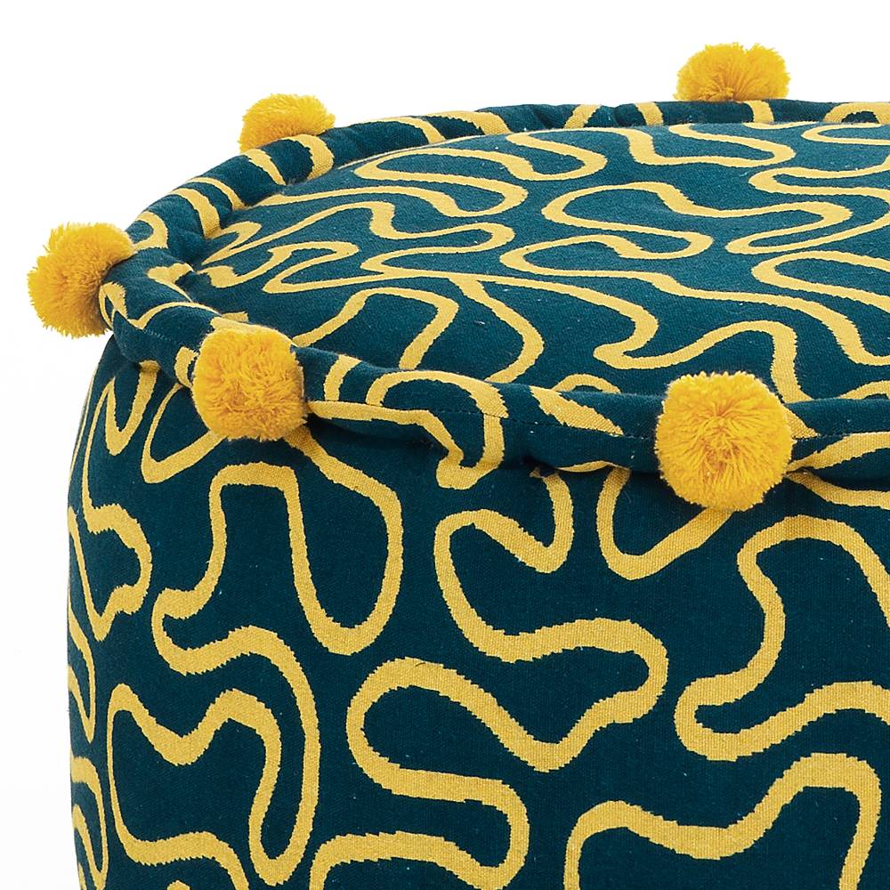 Oresteluchetta Pouf rotondo LUXE Officina