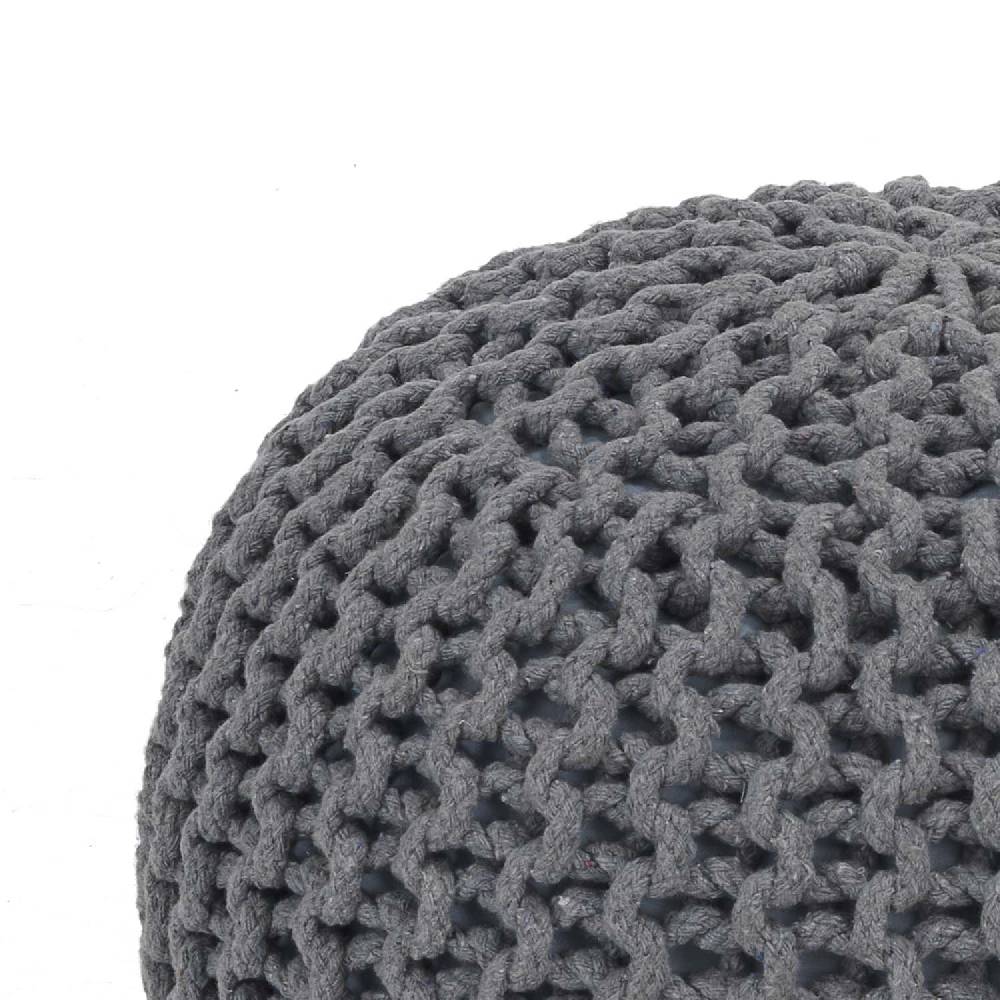 Oresteluchetta pouf LINS LIGHT GREY Sconto