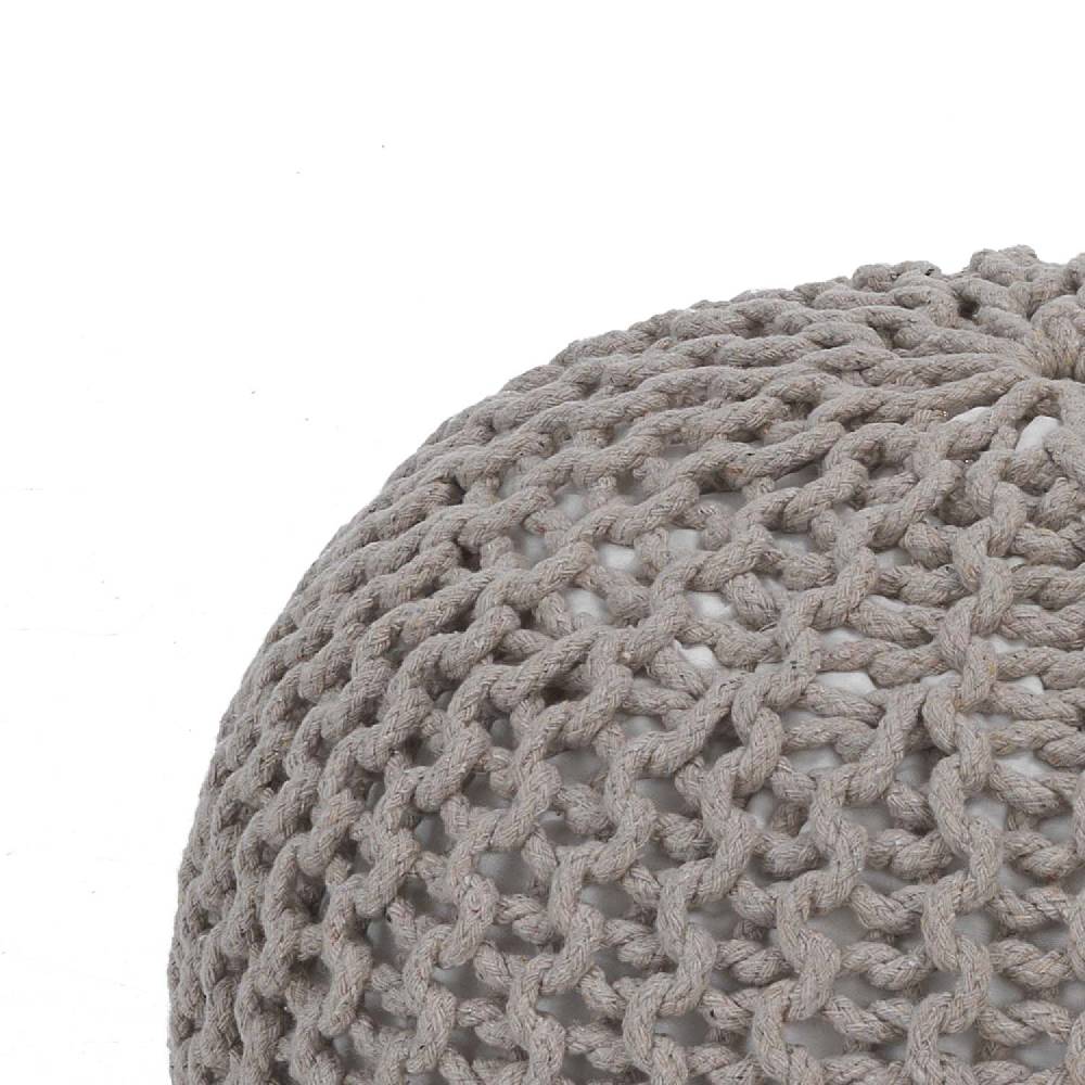 Oresteluchetta pouf LINS IVORY Economico