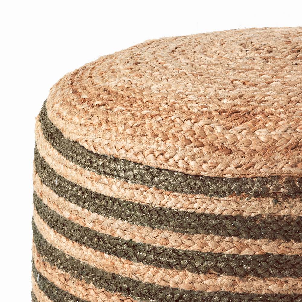 Oresteluchetta Pouf juta GOLD Italy