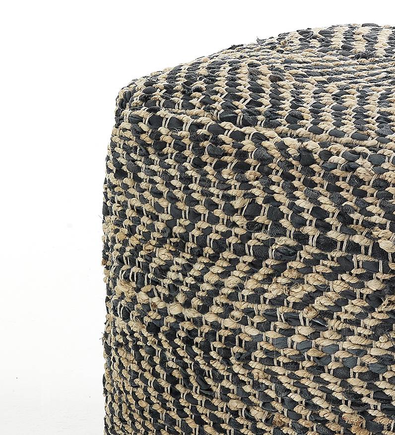 Oresteluchetta Pouf juta WEAVE Nuovo