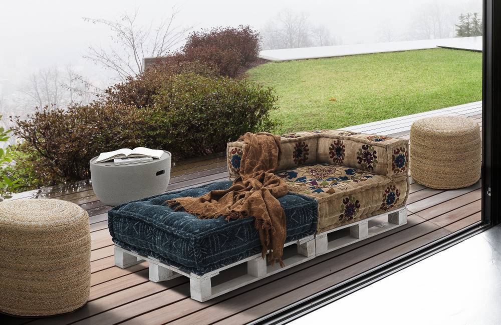 Oresteluchetta Pouf juta LACE Vendita