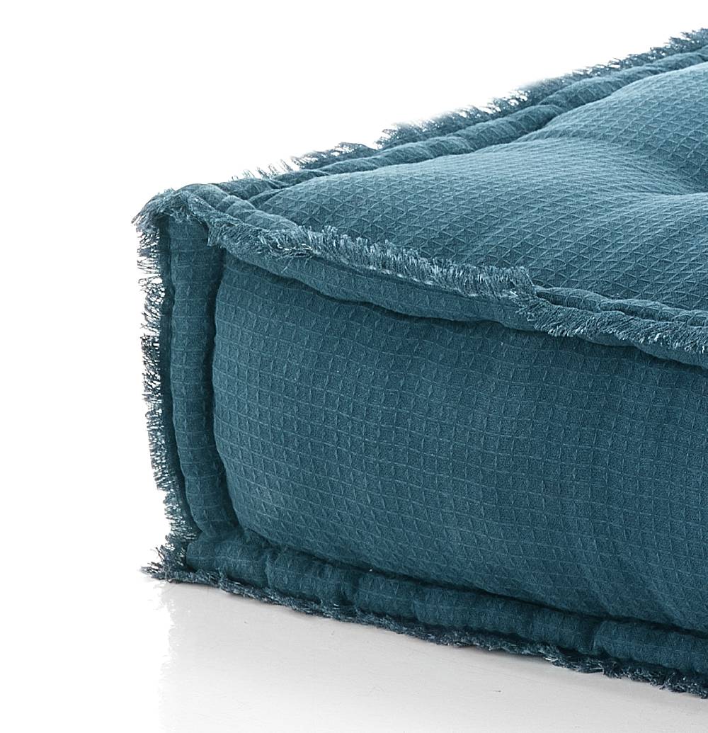 Oresteluchetta Pouf quadrato BLUE Pezzi Unici