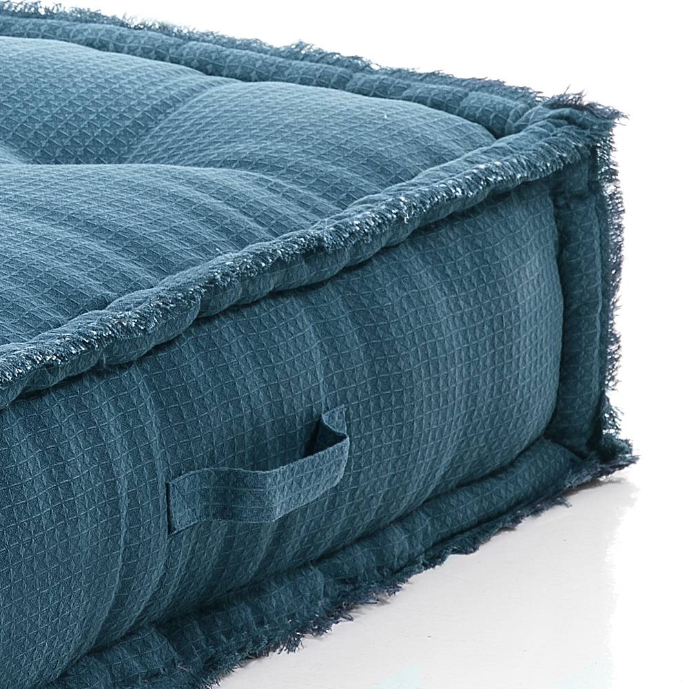 Oresteluchetta Pouf quadrato BLUE Pezzi Unici