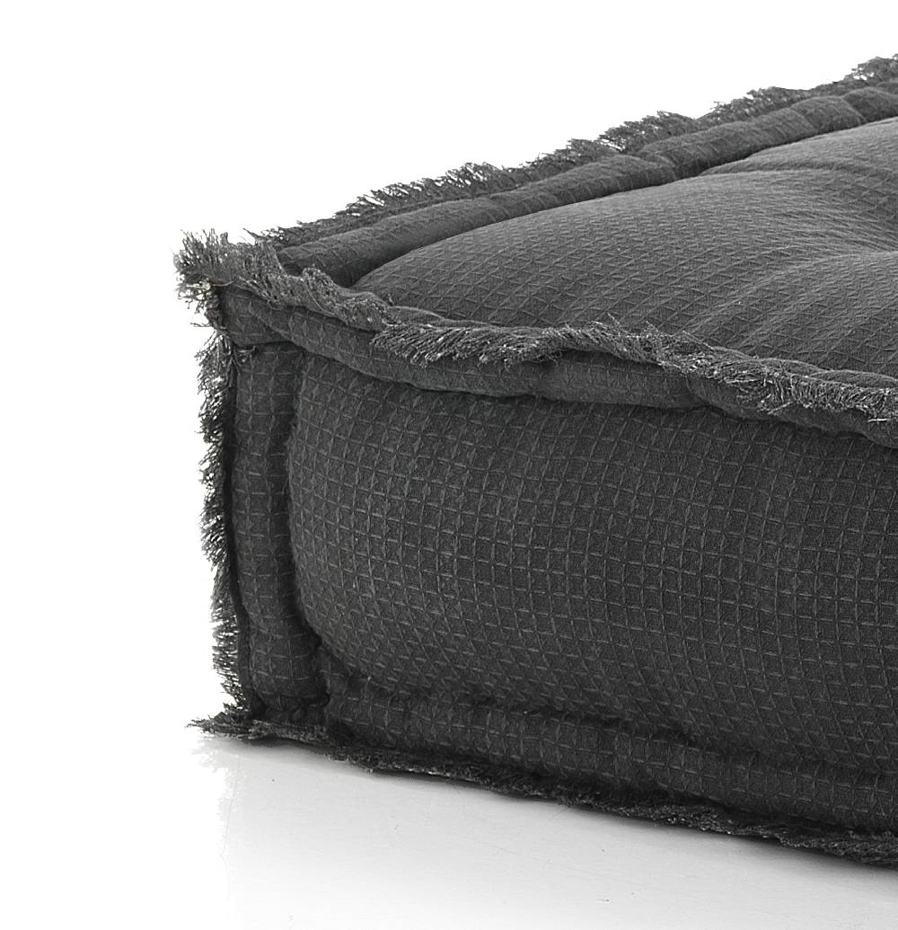 Oresteluchetta Pouf quadrato GREY Soddisfazione Garantita